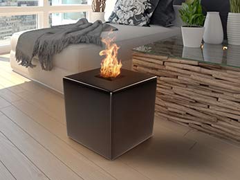</p>
<p><center>Automatic free-standing bioethanol fireplaces</center>